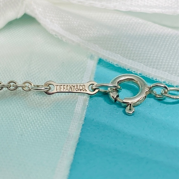 Tiffany & Co large Elsa Peretti bean 11 grams 925 silver vintage authentication - Picture 4 of 9